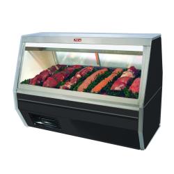 Howard McCray - SC-CMS35-4-BE-LED - 50 in Black Double Duty Red Meat Case image