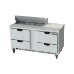 Beverage Air - SPED60HC-10-4 - 60 in 4 Drawer Prep Table image