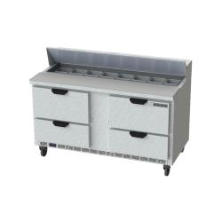 Beverage Air - SPED60HC-16-4 - 60 in 4 Drawer Prep Table image