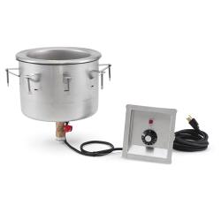 Vollrath - 3646210 - 120V 7 1/4 Qt Drop-In Soup Warmer With Thermostatic Control image