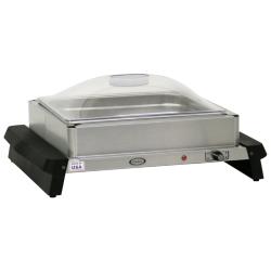 Cadco - WTBS-12P - Single Buffet Server with Clear Lid image