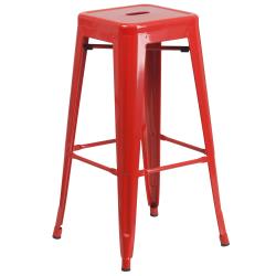 Flash Furniture - CH-31320-30-RED - 30 in Red Bar Stool image