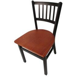 Oak Street Mfg. - SL2090P-C - Verticalback Chair w/Cherry Wood Seat image