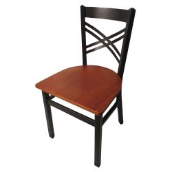 Oak Street Mfg. - SL2130P-C - Crossback Chair w/Cherry Wood Seat image