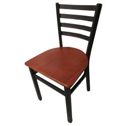 Oak Street Mfg. - SL2160P-C - Ladderback Dining Chair w/Cherry Wood Seat image