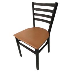 Oak Street Mfg. - SL2160P-N - Ladderback Dining Chair w/Natural Wood Seat image