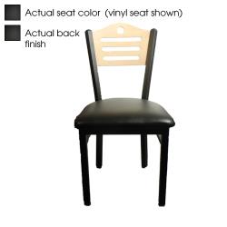 Oak Street - SL2150-SH-B - Shoreline Black Wood Back & Seat Chair image