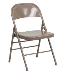 Flash Furniture - 2-HF3-MC-309AS-BGE-GG - Beige Metal Folding Chair image