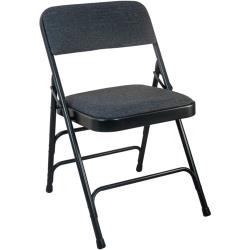 Flash Furniture - DPI903F-BLKBLK-2 - Black Padded Metal Folding Chair image