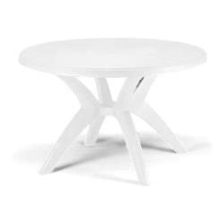 Grosfillex - US526704 - 46 in Round White Ibiza Table image
