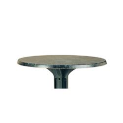 Grosfillex - 99832025 - 30 in Round Granite Green Molded Melamine Table Top image
