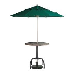 Grosfillex - 98822031 - 9 ft Forest Green Windmaster Umbrella image