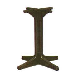 Grosfillex - 55631837 - Bronze Mist 1000 Pedestal Table Base image