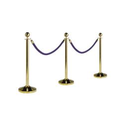 American Metalcraft - RSCLG - Gold Plated Stanchion image