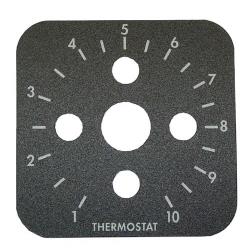 Cres Cor - 0595-064 - Thermostat Label image