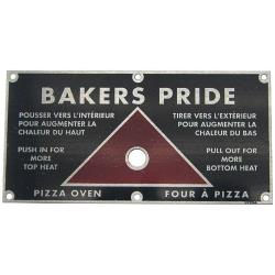 Baker's Pride - AS-U1224A - Push/Pull Plate