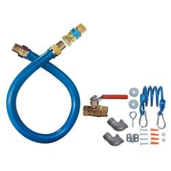 Dormont - 16125KIT48 - 1 1/4 in x 48 in Blue Hose™ Deluxe Gas Hose Connector Kit image