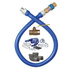 Dormont - 1650KIT36 - 1/2 in x 36 in Blue Hose™ Deluxe Gas Hose Connector Kit image