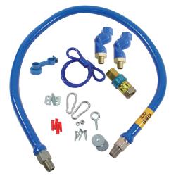 Dormont - 1675BPQ2SR48 - 3/4 in x 48 in Blue Hose™ Swivel MAX® Gas Hose Connector Kit image
