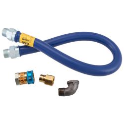 Dormont - 16100BPQ48 - 48 in 1 in NPT  Blue Hose® Gas Connector Kit image