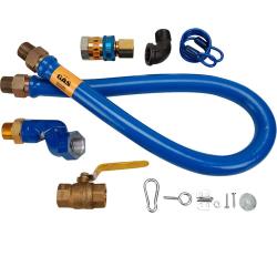 Dormont - 16100KITS48 - 48 in 1 in NPT  Blue Hose® Gas Connector Kit image
