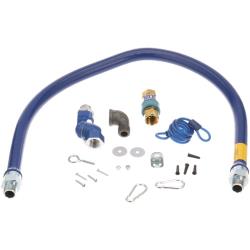 Dormont - 1675BPQSR48 - 48 in 3/4 in NPT  Blue Hose® Gas Connector Kit
