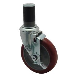 Franklin - 35266 - Heavy Duty 1 5/8 in Expanding Stem Caster With 5 in Wheel and Brake image