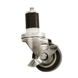 Kason® - 6C523026PPPGTLB - Duraglide 1 5/8 in Expanding Stem Caster w/ 3 in Wheel image