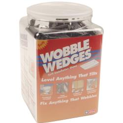 Wobble Wedge - 4300 - 300 Black Tapered Installation Shim Wobble Wedges image