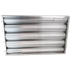 Mavrik - 261773 - 16 in x 20 in Stainless Steel Baffle Grease Filter image