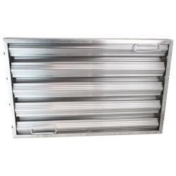 Mavrik - 261776 - 20 in x 25 in Stainless Steel Baffle Grease Filter image