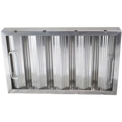 Mavrik - 263888 - 10 in x 16 in Stainless Steel Baffle Grease Filter image