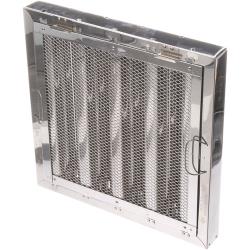 Mavrik - AXAA6S1616WH - 16 in x 16 in Stainless Steel Hood Filter w/ Spark Arrestor and Hooks image