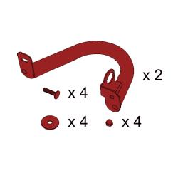 Rubbermaid - 9W71-L4 - Red Handle Kit image