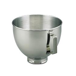 KitchenAid - K45SBWH - 4 1/2 qt Stainless Steel Mixer Bowl image
