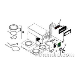 Bunn - CRTF5 - Bunn CRTF5 Series Electrical Parts image