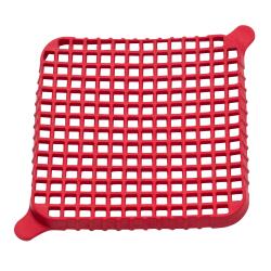 Nemco - 56275-1 - Red 1/4 in Cleaning Push Block Gasket image