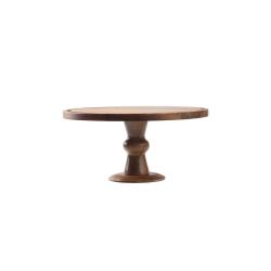 Tablecraft - 11441 - 6 in Acacia Collection™ Round Cake Stand image