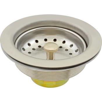 1021064 - Franklin - 16508 - 3 1/2 in Stainless Steel Drain Assembly Product Image