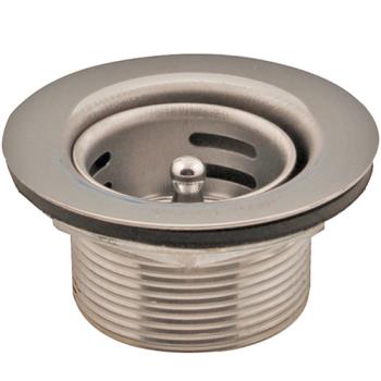 12114 - Franklin - 16539 - 1 1/2 in Stainless Steel Drain Assembly Product Image