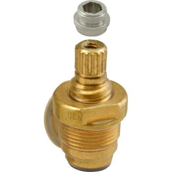 1091011 - Central Brass - K-454-H - Central Brass Full-Turn Hot Stem and Seat Assembly Product Image