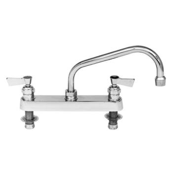 1121054 - Fisher - 57649 - 8 in Deck Mount Faucet w/ 8 in Spout Product Image