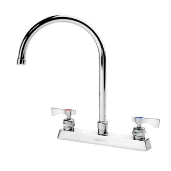 KRO15502L - Krowne - 15-502L - 8 in Deck Mount Royal Series Faucet w/ 8 1/2 in Gooseneck Spout Product Image