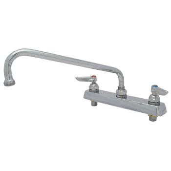 15165 - T&S Brass - 8 in Deck Mount Heavy Duty Faucet w/ 12 in Spout Product Image
