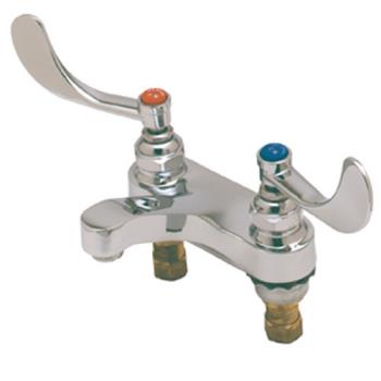 113218 - T&S Brass - B-0890 - 4 in Deck Mount Restroom Faucet w/ 4 in Spout Product Image