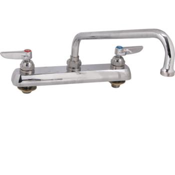 1101148 - T&S Brass - B-1122-M - 1100 Series 8 in Center Faucet 10 in spout Product Image
