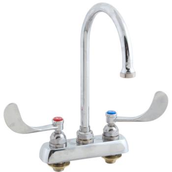 1101232 - T&S Brass - B-1141-04 - 1100 Series 4 in Center Gooseneck Faucet Product Image