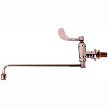 TSBB057801 - T&S Brass - B-0578-01 - Wall Mount Chinese Wok Faucet w/ Wrist Handle Product Image