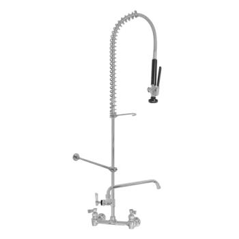 16203 - Fisher - 2210 - 8 in Wall Mount Pre Rinse Assembly w/ Add-On Faucet Product Image