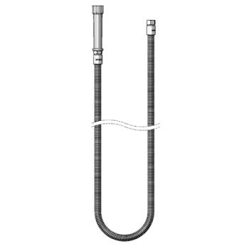 321230 - T&S Brass - B-0108-HOSE - 108 in Flexible S/S Pre-Rinse Hose w/ Handle Product Image